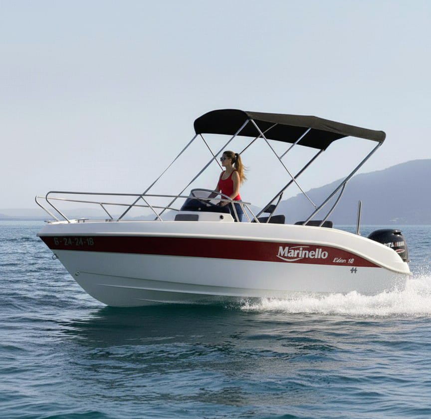 Barco Marinello Martín alquiler sin carnet Torrevieja